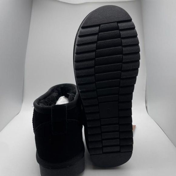 CUSHIONAIRE Women's Cozy pull on boot black 8 - Picture 6 of 6